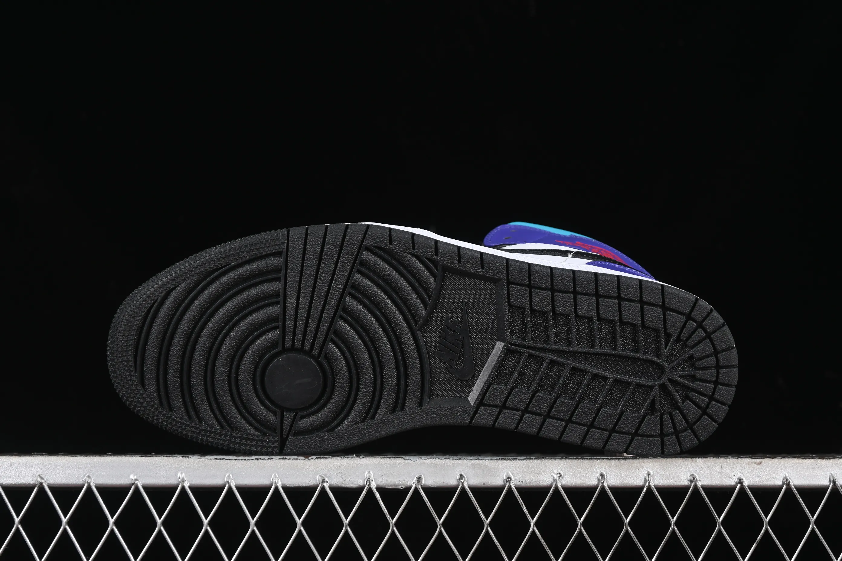 All categories Air Jordan Jordan series basketball shoes Air Jordan 1 Mid Air Jordan 1 Mid AJ1 Joe 1 Lakers color black, white and purple mid-top cultural and casual sneakers DQ8426-154